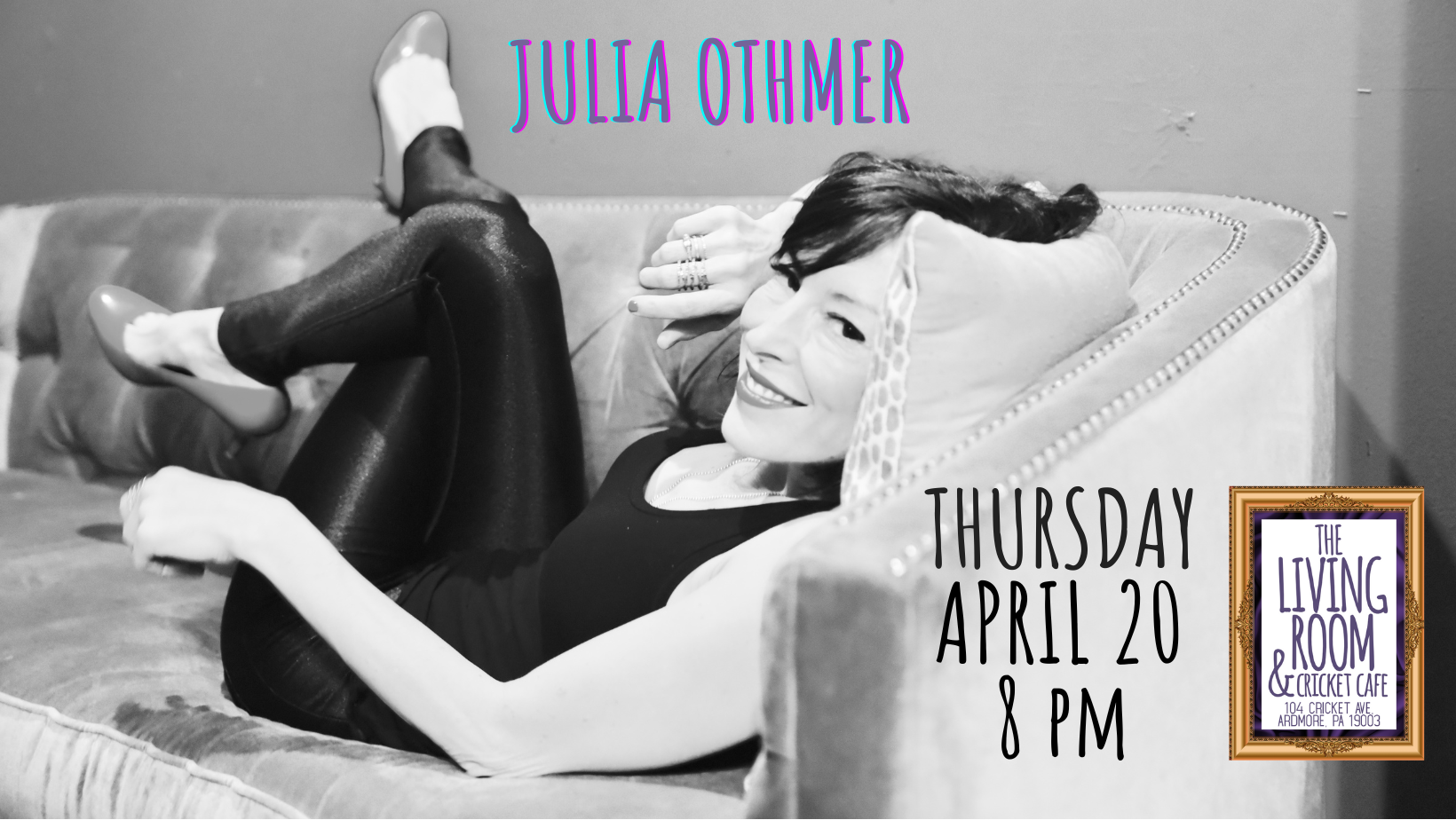 THUR. APR. 20: Julia Othmer