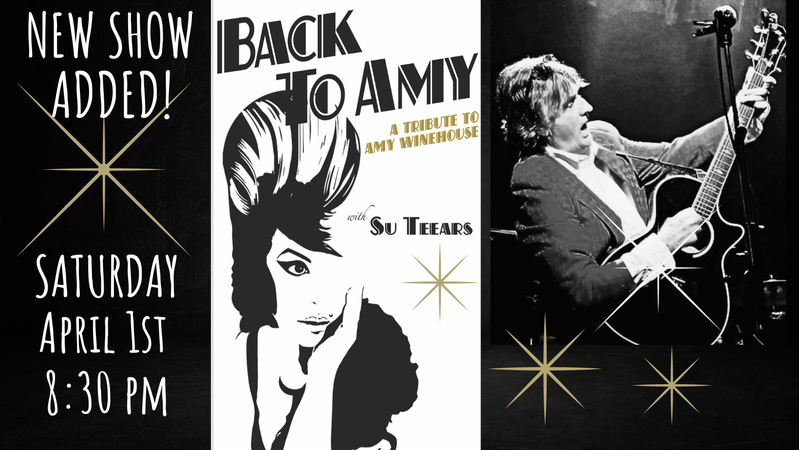 SAT. APR. 1: Back To Amy: Amy Winehouse Tribute Band, Kenn Kweder