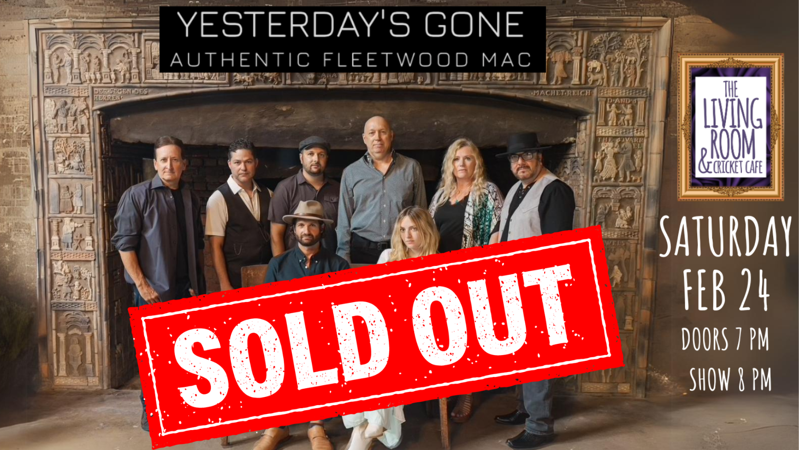 SAT. FEB. 24: Yesterday's Gone: Tribute To Fleetwood Mac