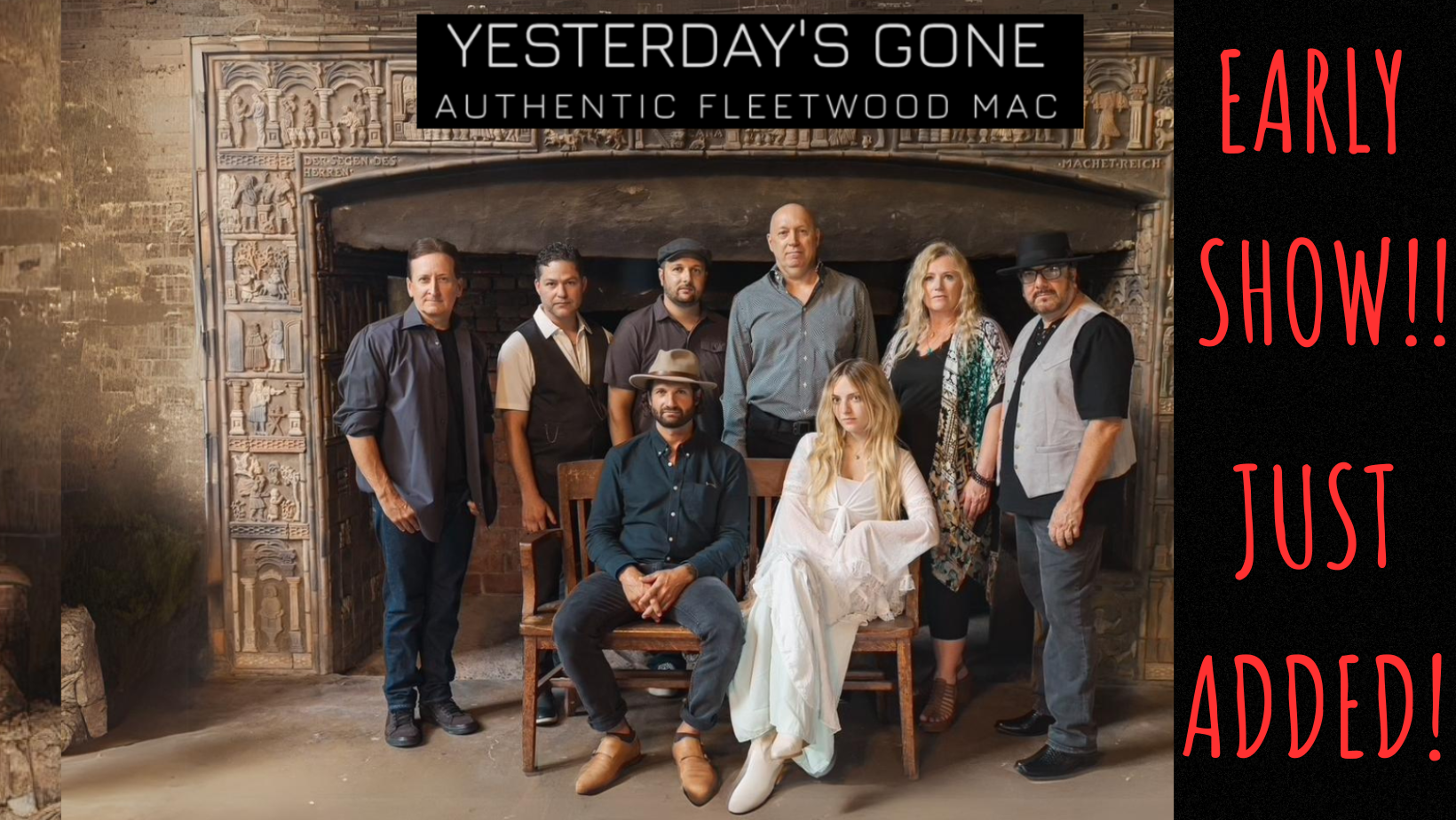 SAT. FEB. 24: Yesterday's Gone: Tribute To Fleetwood Mac (Early Show)